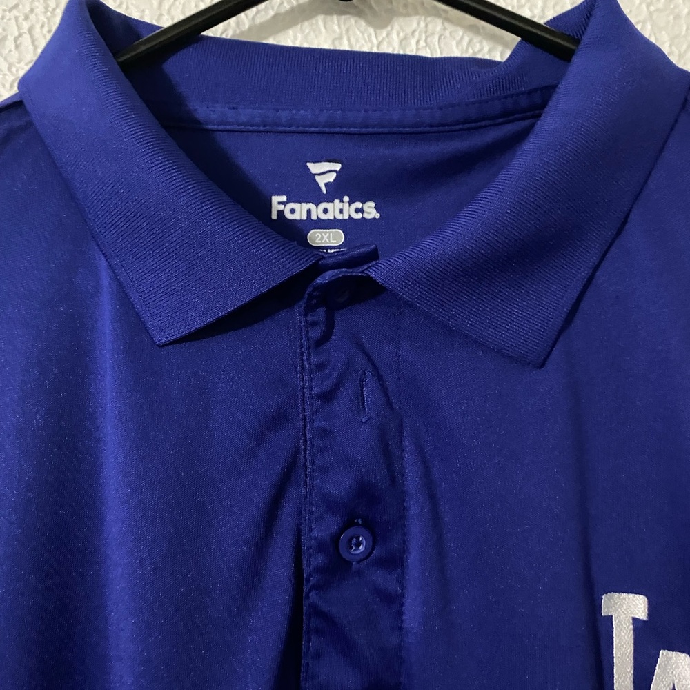 Los Angeles Dodgers polo shirt . By Fanatics ,2024 World Series champs 2XL